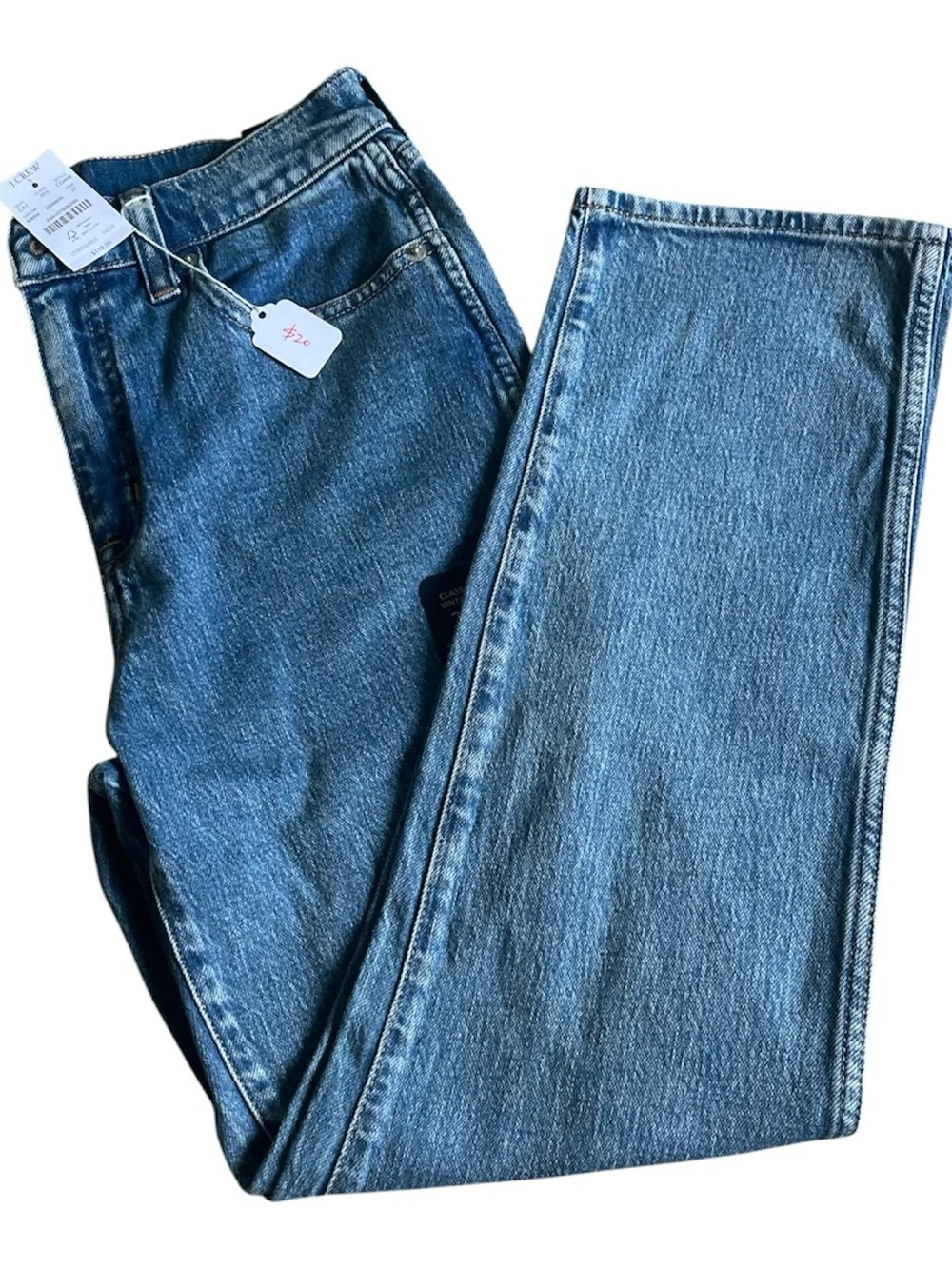 J. Crew Light Blue Women's Straight-Leg Jeans